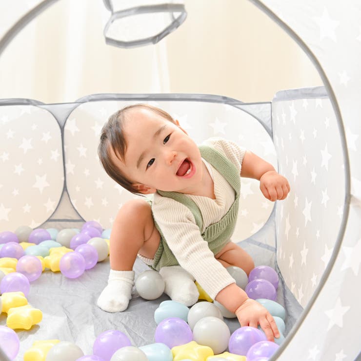 キッズテント ポップアップ式 ボールプール | livingut | 詳細画像4 