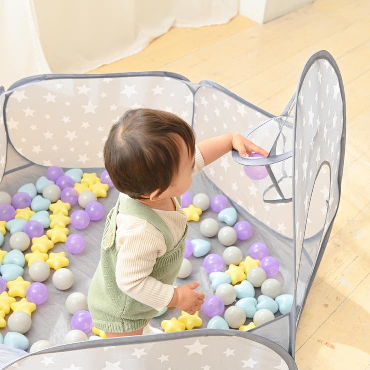 キッズテント ポップアップ式 ボールプール | livingut | 詳細画像5 