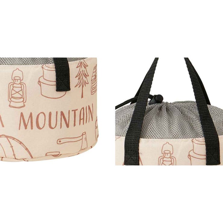 アウトドア用品収納バッグ 直径19×高さ11 5cm | livingut | 詳細画像3 