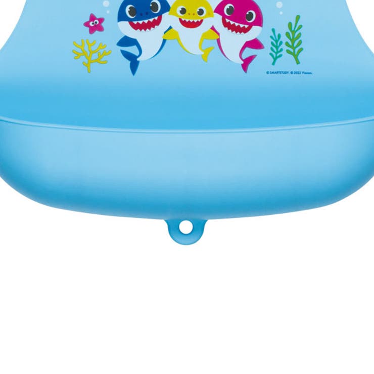 ベビーエプロン シリコーン製 ベイビーシャーク | livingut | 詳細画像3 