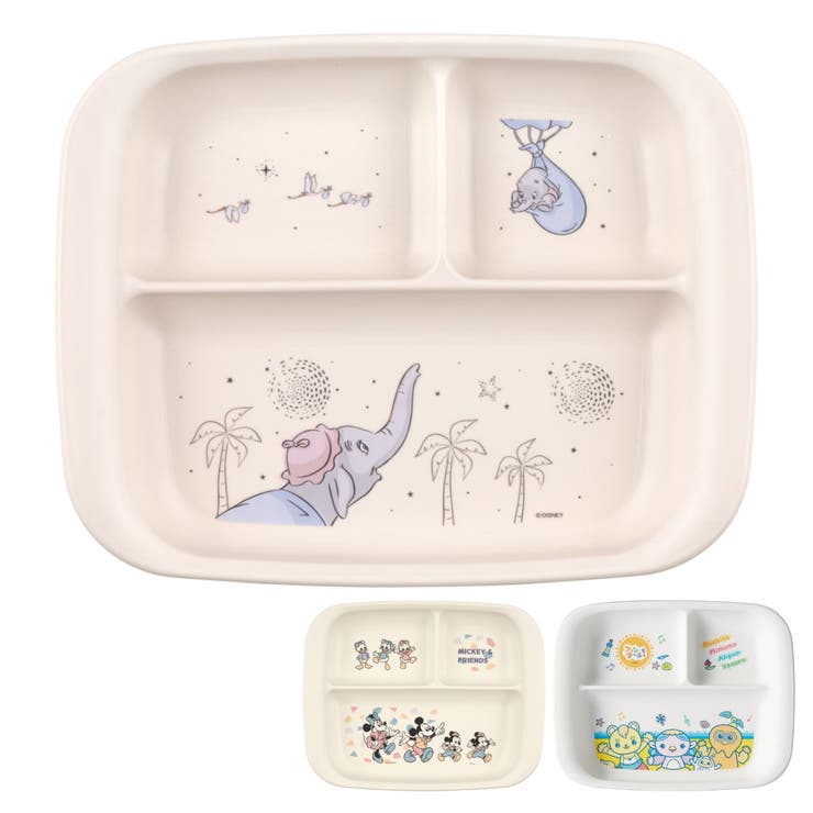 ランチプレート ベビー食器 PP製 | livingut | 詳細画像1 