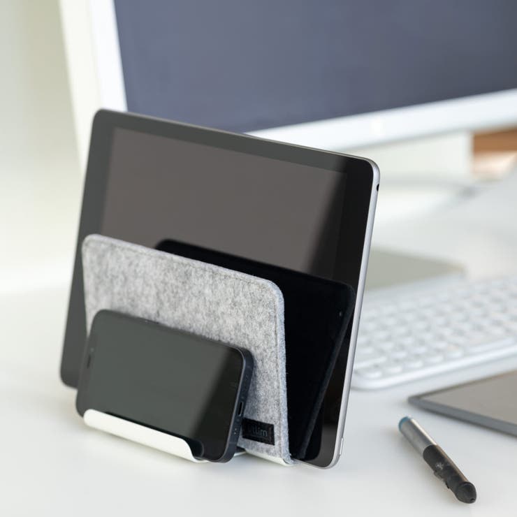 PCスタンド 縦置き フェルトカバー付 | livingut | 詳細画像15 