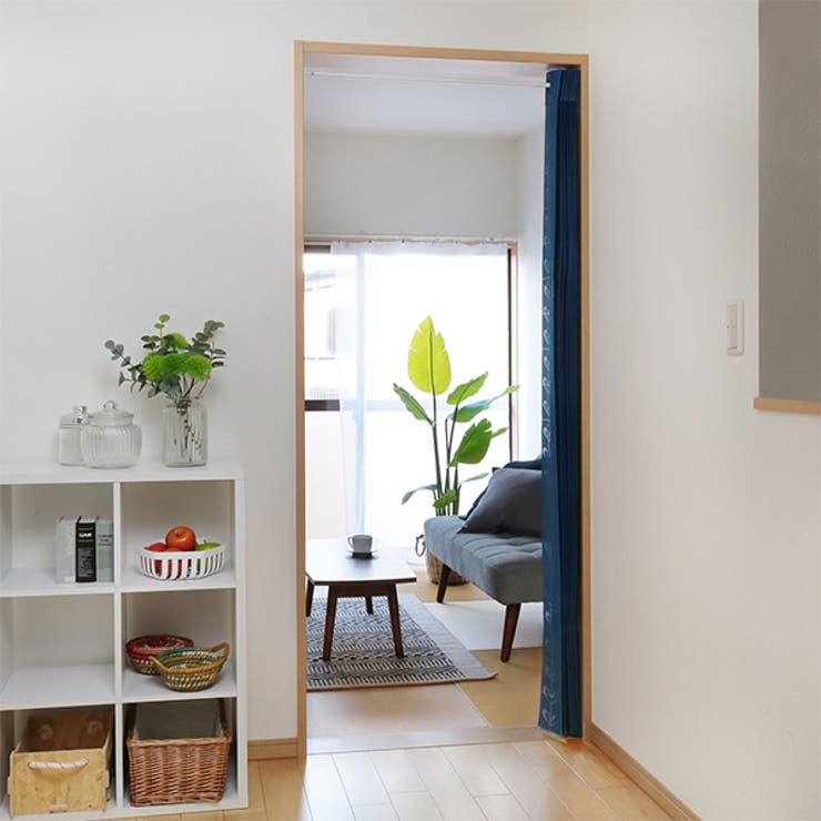 間仕切り カーテン パタッとたためるカーテン | livingut | 詳細画像4 