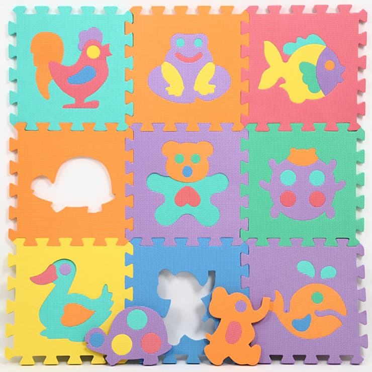 パズルマット ジョイントマット 動物 | livingut | 詳細画像6 
