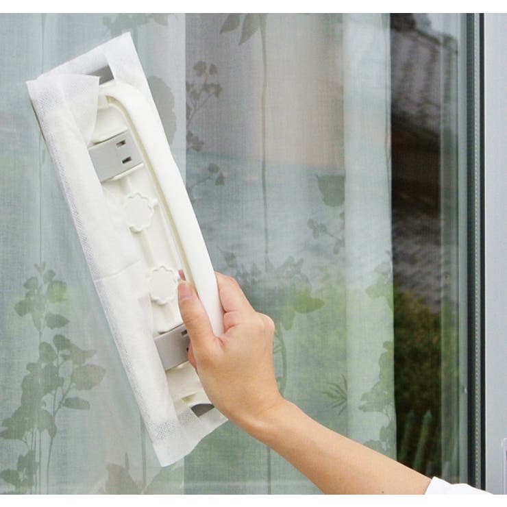 網戸 ハンドワイパー 窓掃除 お掃除 アミ戸 清掃ワイパー 水切り ブラシ | livingut | 詳細画像4 