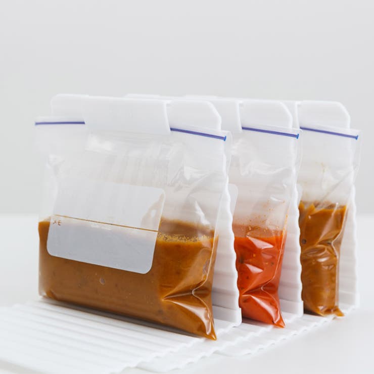 キッチン収納 フリーザーバックが縦に収納できる 冷凍庫用 | livingut | 詳細画像5 