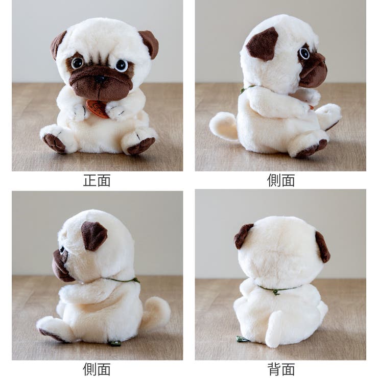 海外個人輸入 中古】ぬいぐるみ<br> Little pug-パグのリトルリエルー Lielou その他