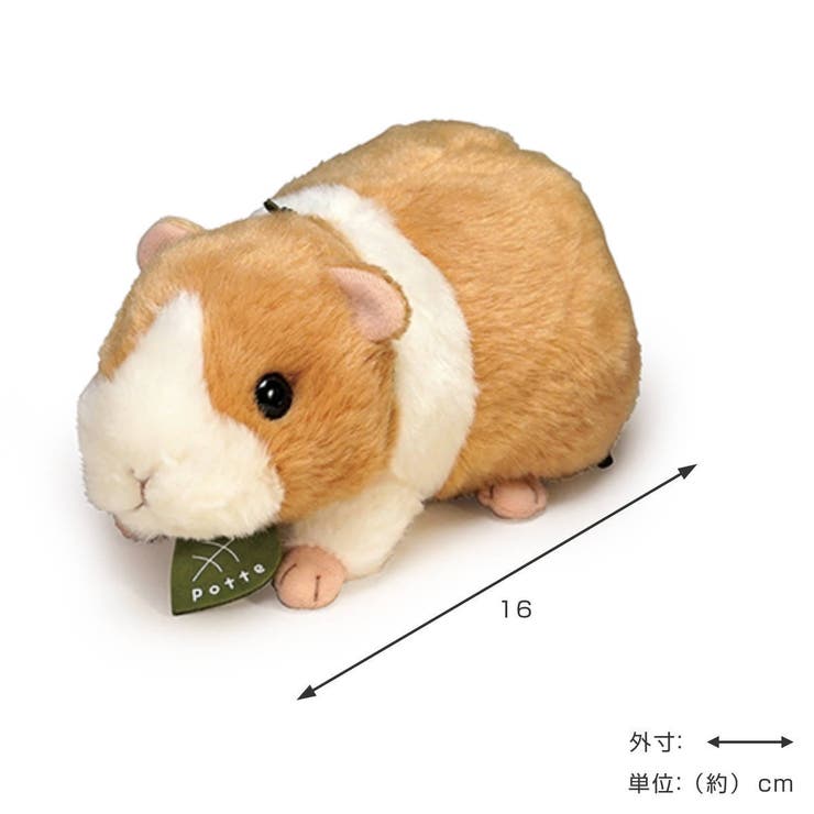 ぬいぐるみ potte モルモット | livingut | 詳細画像3 