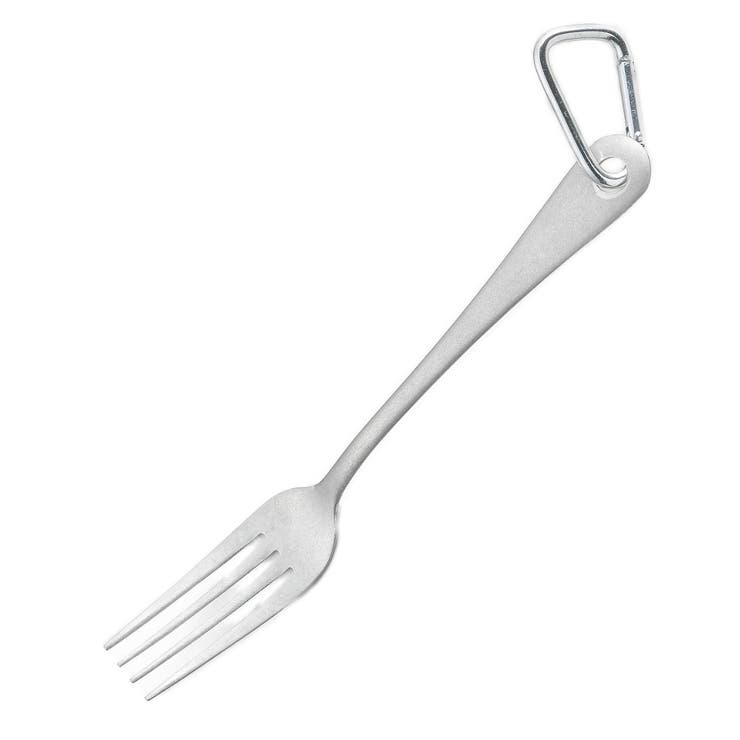 キャンプフォーク カラビナ付 キャッチフィールド | livingut | 詳細画像1 