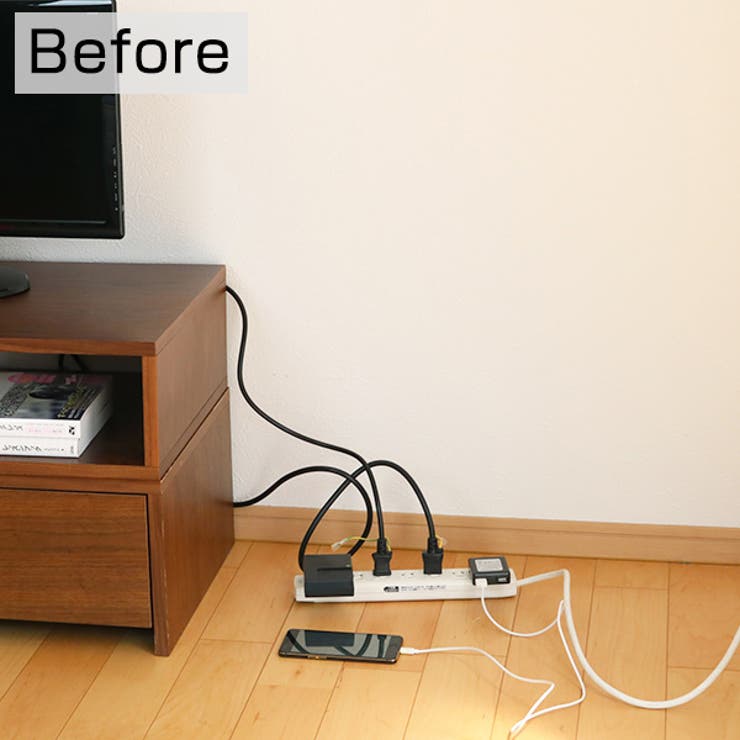 ケーブルボックス ケーブルホルダー バスク | livingut | 詳細画像7 