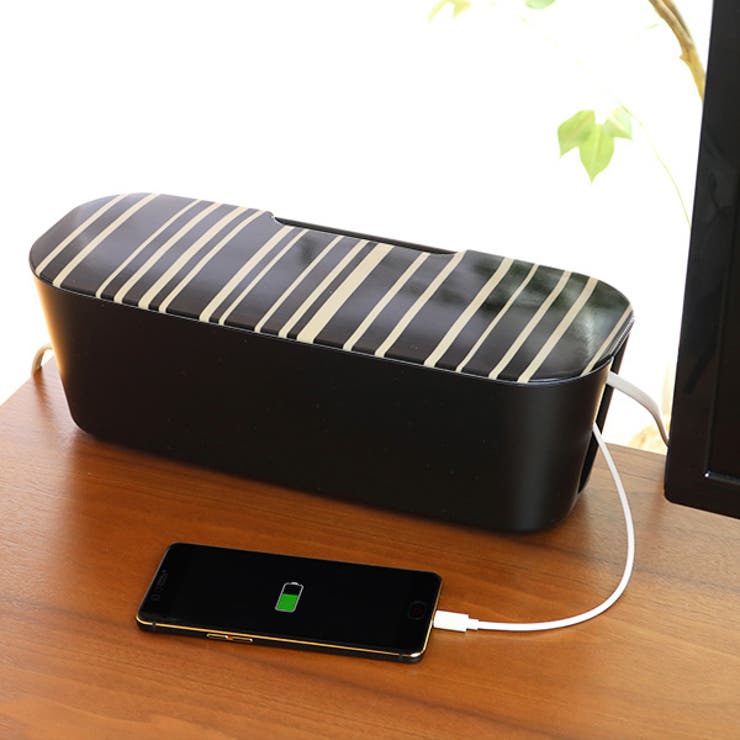 ケーブルボックス ケーブルホルダー テキスタイル | livingut | 詳細画像18 