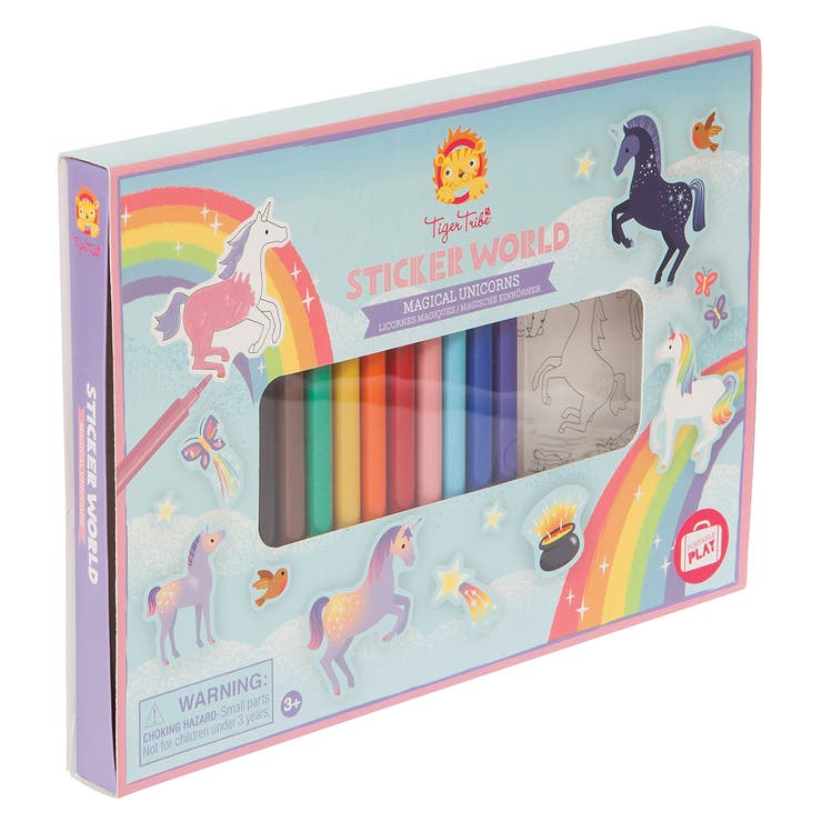おもちゃ 色塗りステッカーセット ユニコーン | livingut | 詳細画像4 