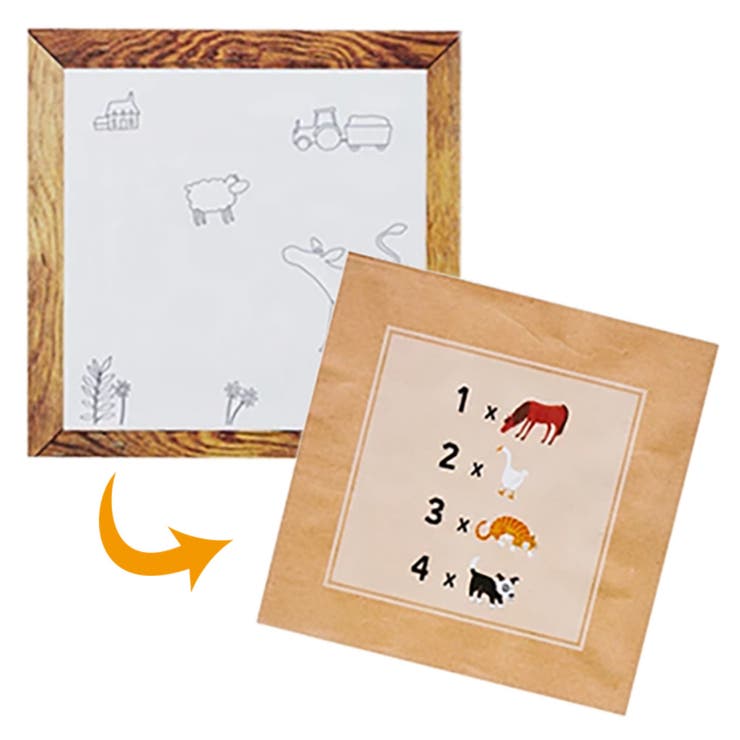 おもちゃ 水で浮き出るマジックペイント ファーム | livingut | 詳細画像4 