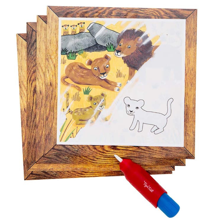 おもちゃ 水で浮き出るマジックペイント サファリ | livingut | 詳細画像4 