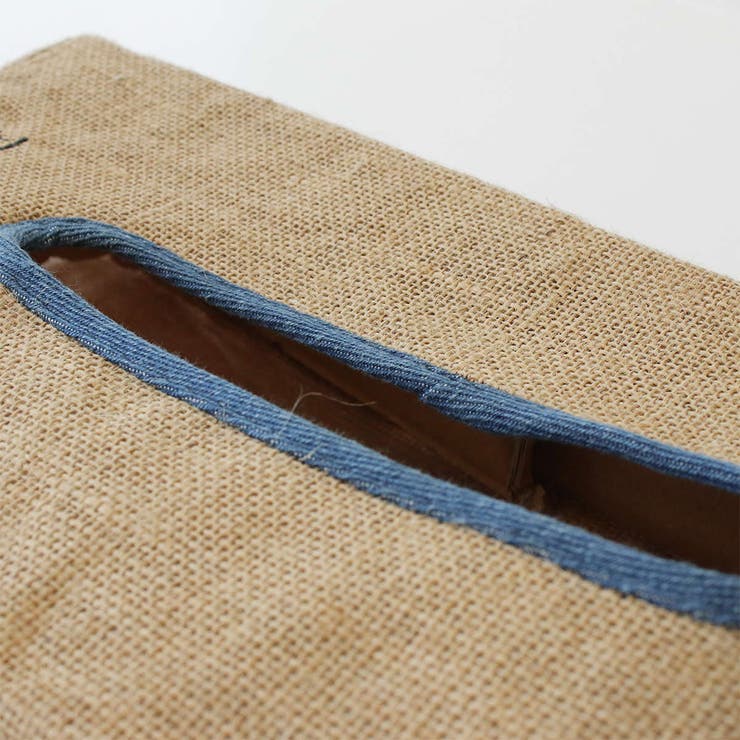 アクティブティッシュカバー ジュート＆デニム ティッシュケース | livingut | 詳細画像7 
