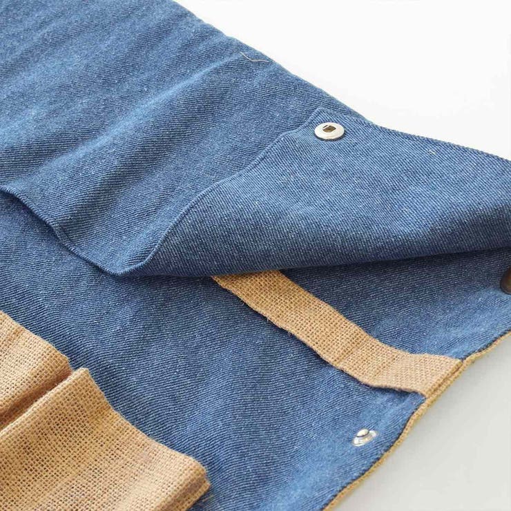 ロールアップツールケース カトラリーケース ジュート＆デニム | livingut | 詳細画像14 