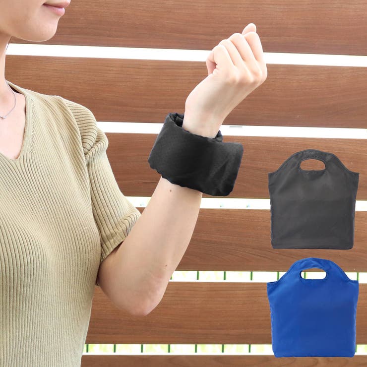 エコバッグ 折り畳み 身に着けるエコバッグ | livingut | 詳細画像1 