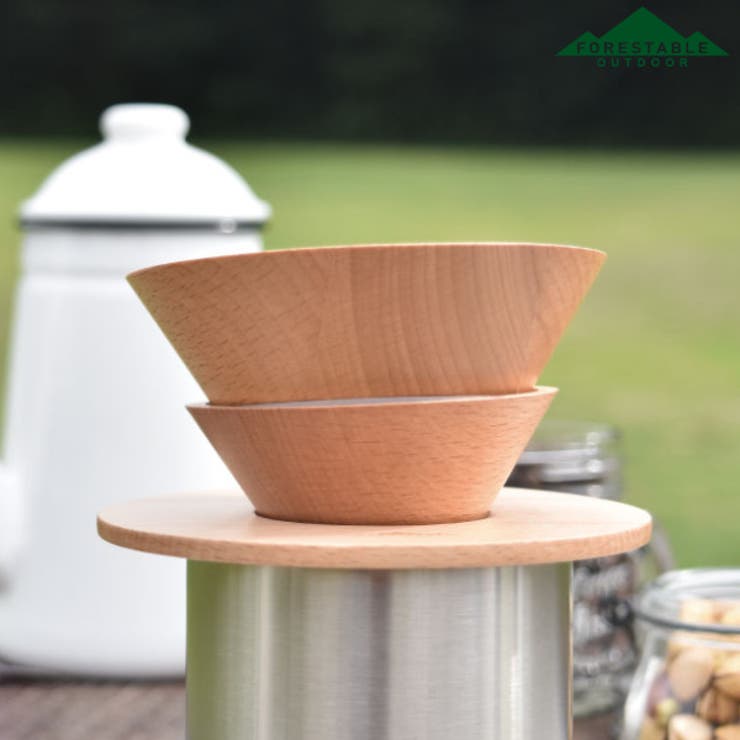 コーヒードリッパー 木製 アウトドア | livingut | 詳細画像5 