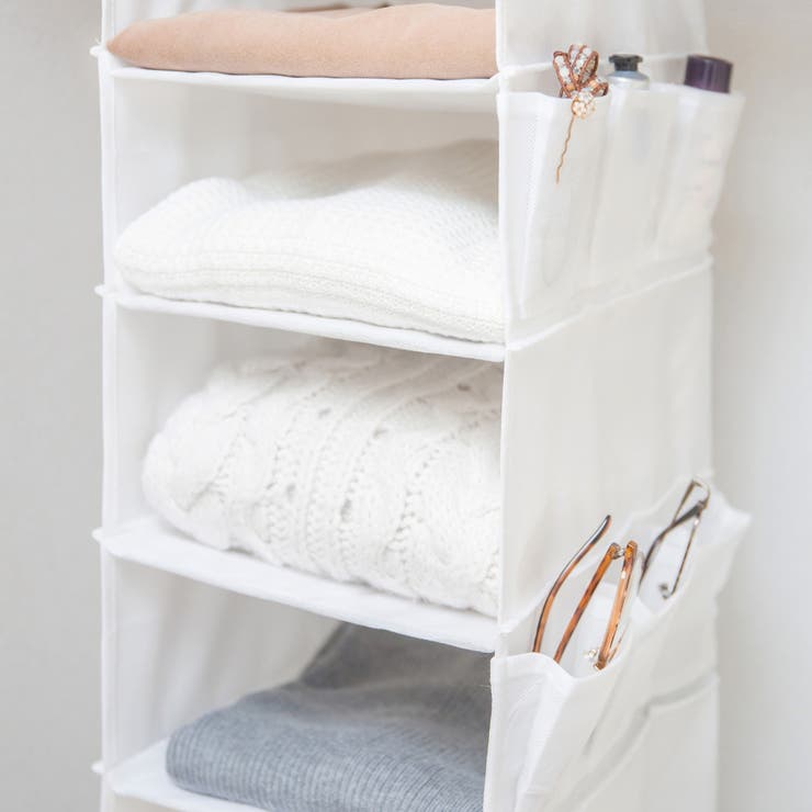 吊り下げ収納 6段 衣類 | livingut | 詳細画像7 