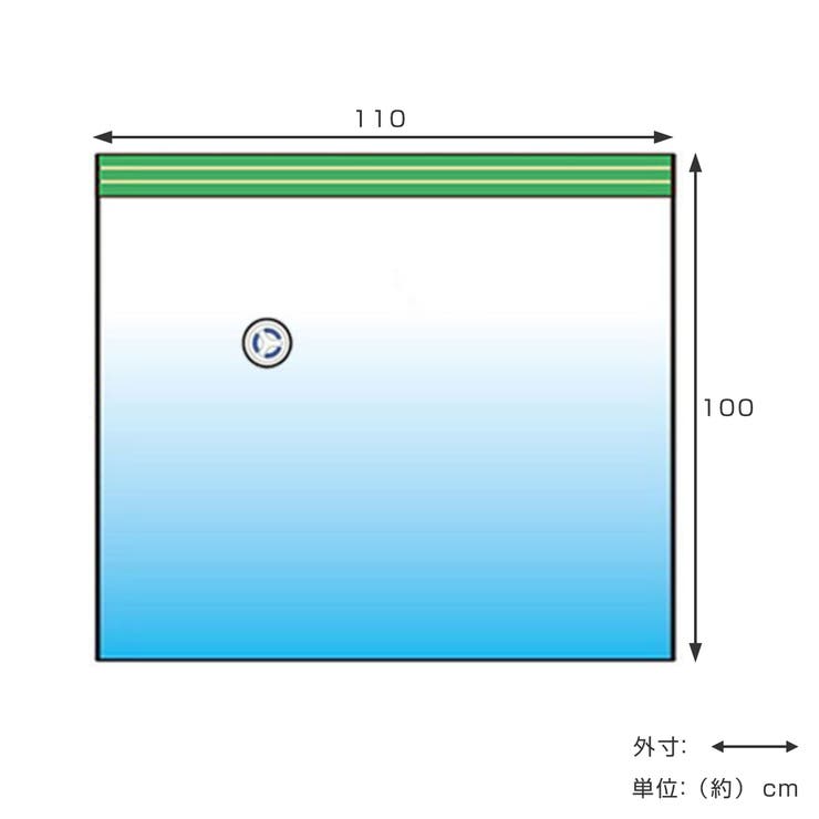 圧縮袋 ふとん M | livingut | 詳細画像2 