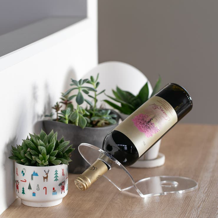 ワインボトルスタンド amenist アクリル製 | livingut | 詳細画像13 