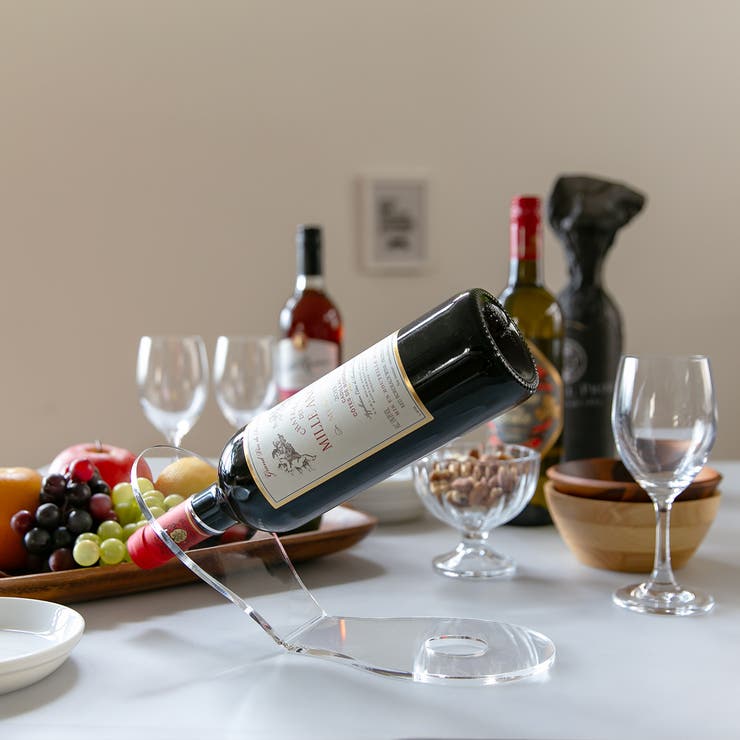 ワインボトルスタンド amenist アクリル製 | livingut | 詳細画像15 