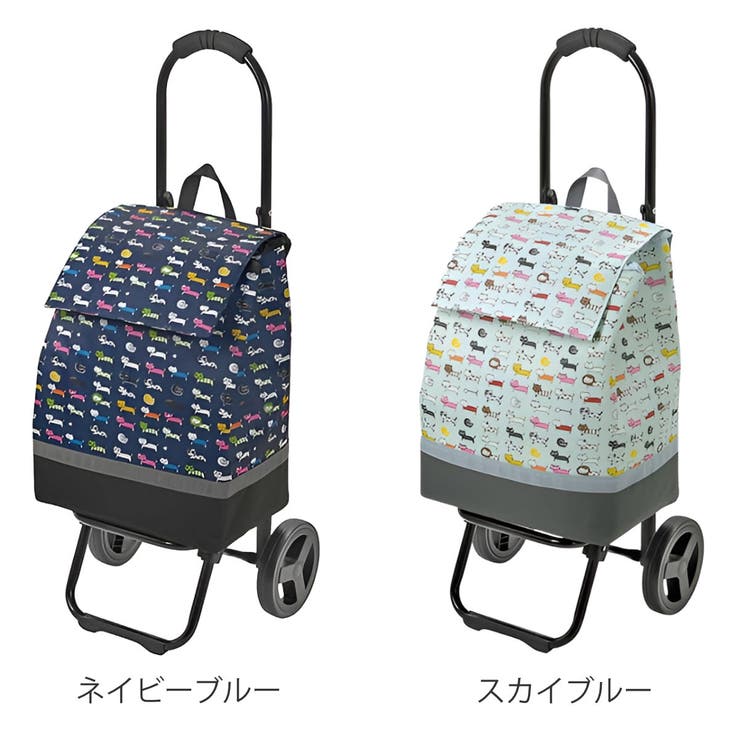 ショッピングカート ネコ柄 折りたたみ | livingut | 詳細画像3 