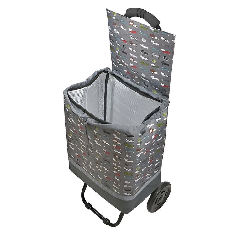 ショッピングカート ネコ柄 折りたたみ | livingut | 詳細画像6 