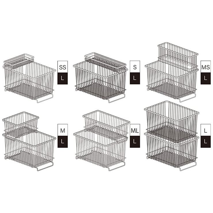 キッチン収納 組み合わせバスケット L | livingut | 詳細画像8 