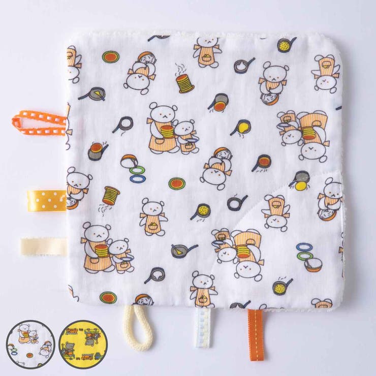 ハンカチ こぐまちゃん にぎにぎハンカチ | livingut | 詳細画像1 