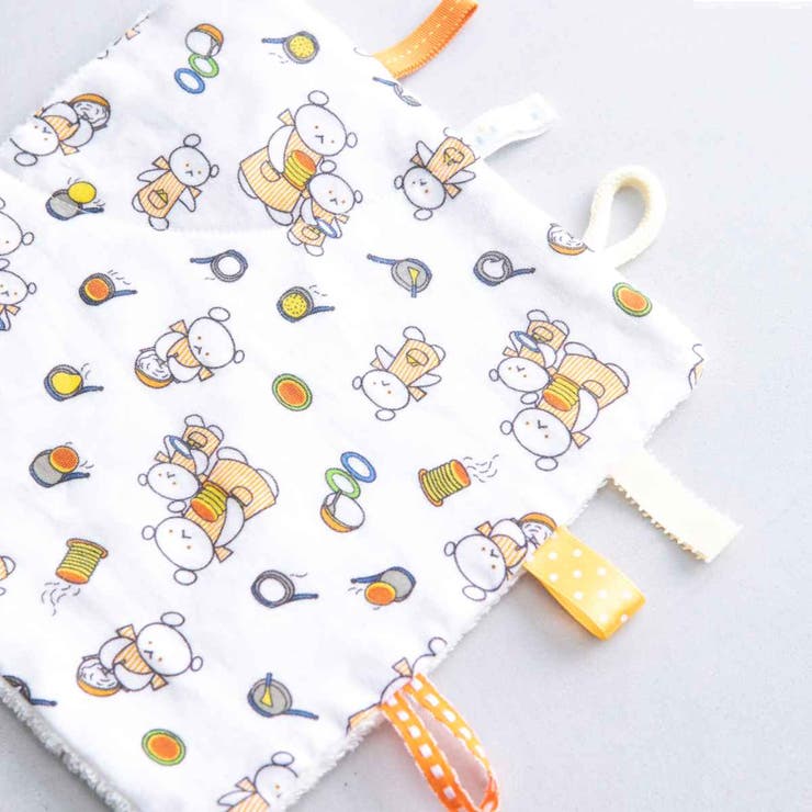 ハンカチ こぐまちゃん にぎにぎハンカチ | livingut | 詳細画像5 