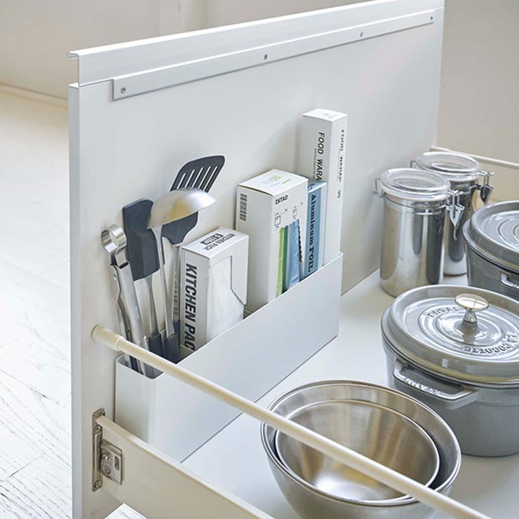 山崎実業 tower シンク下仕切り付きワイドラック | livingut | 詳細画像20 