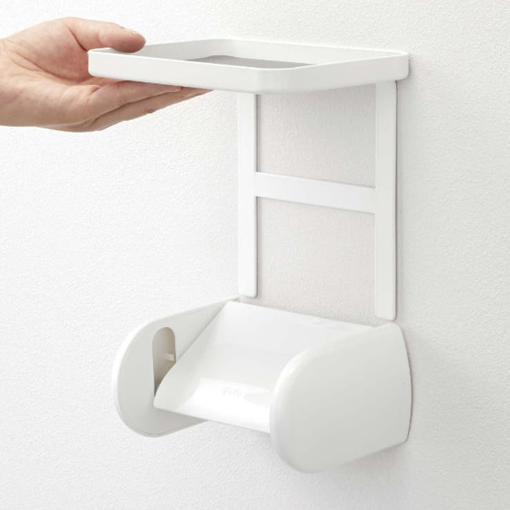 トイレ収納 トイレットペーパーホルダー上ラック プレート | livingut | 詳細画像9 