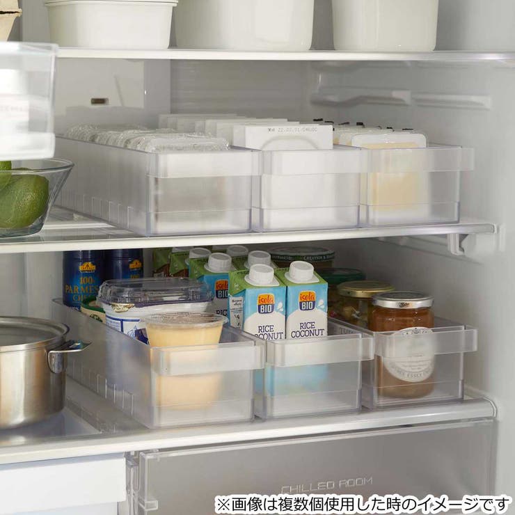 山崎実業 tower 冷蔵庫中収納ケース | livingut | 詳細画像8 