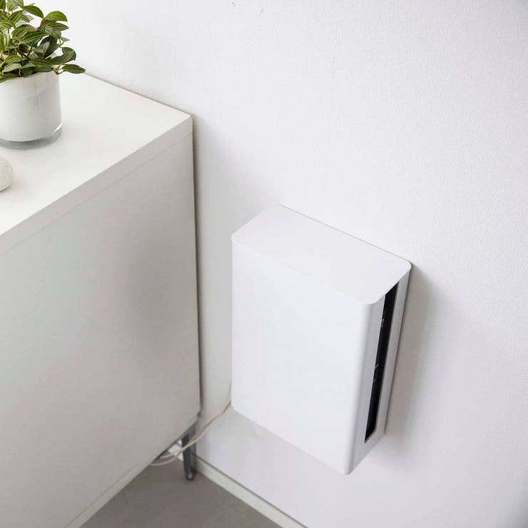 山崎実業 smart 重ねられるスリム蓋付きルーター収納ケース | livingut | 詳細画像16 