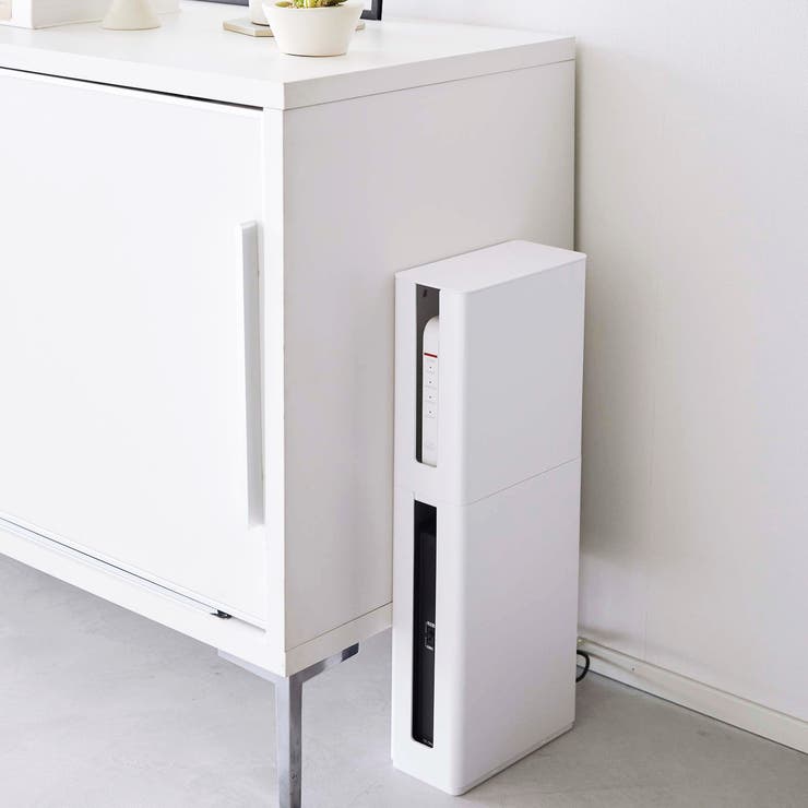 山崎実業 smart 重ねられるスリム蓋付きルーター収納ケース | livingut | 詳細画像18 