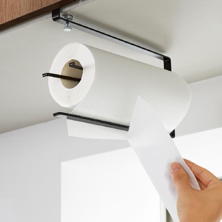 tower 片手でカット戸棚下キッチンペーパーホルダー タワー | livingut | 詳細画像10 