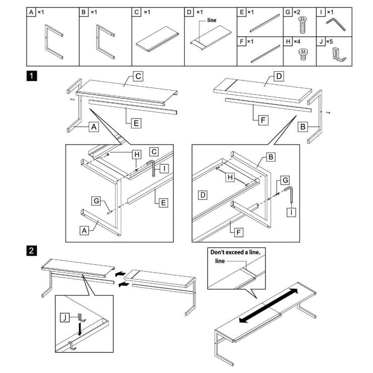 tower 伸縮キッチンサポートラック タワー | livingut | 詳細画像18 