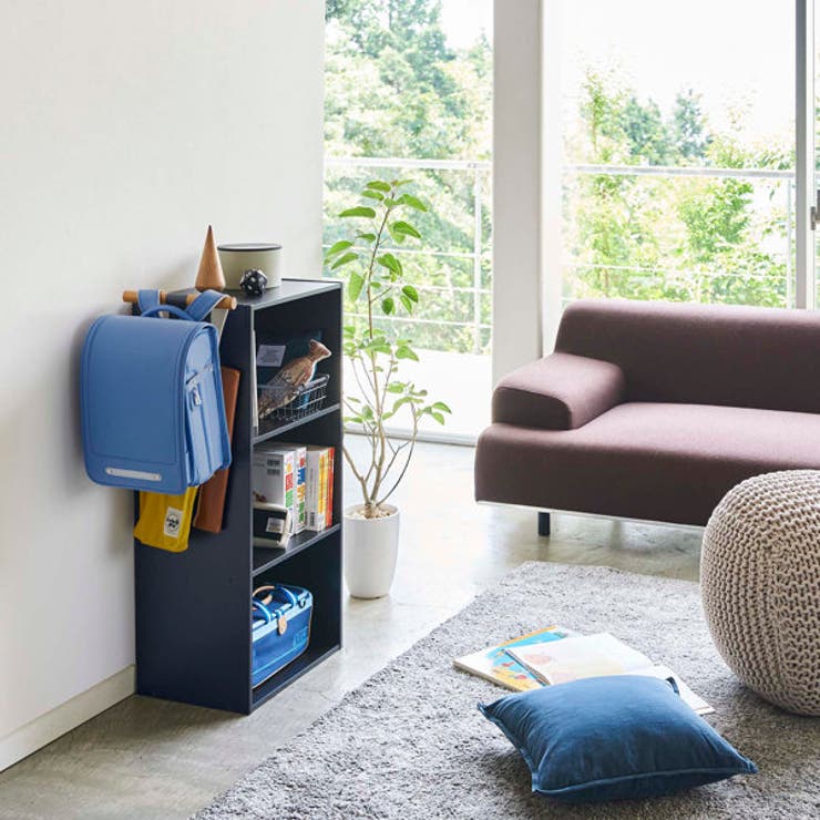 RIN カラーボックス横 ランドセル＆リュックハンガー | livingut | 詳細画像15 