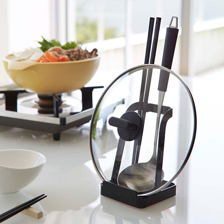 山崎実業 tower お玉＆鍋ふたスタンド | livingut | 詳細画像15 