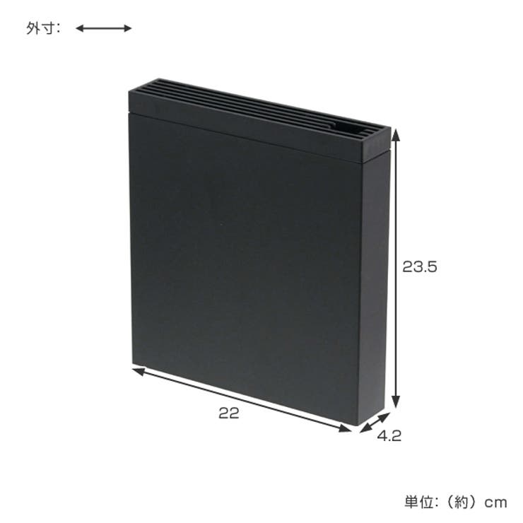 山崎実業 tower 包丁＆キッチンばさみ差し | livingut | 詳細画像4 