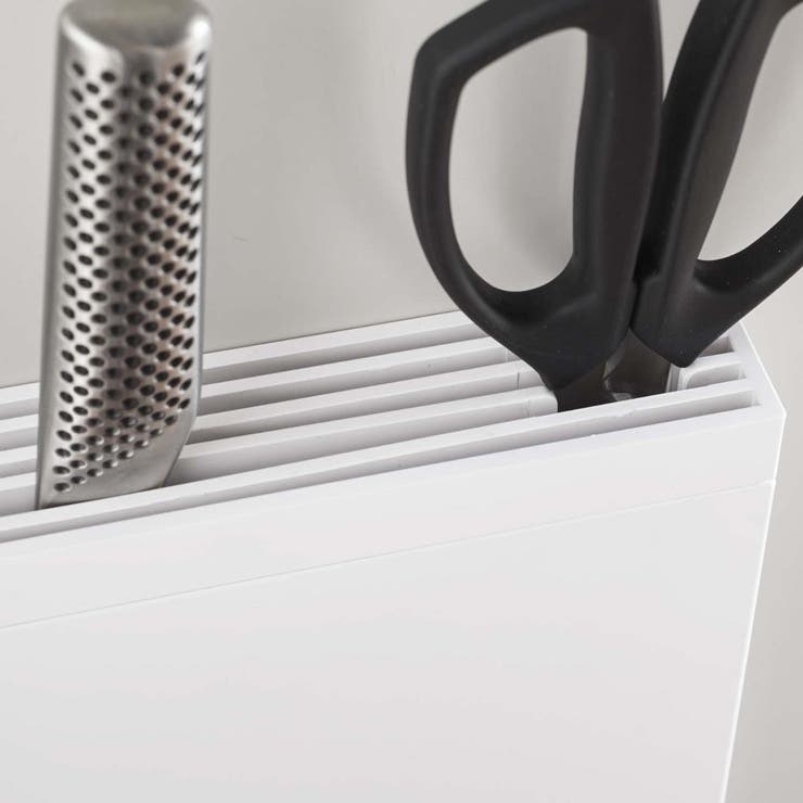 山崎実業 tower 包丁＆キッチンばさみ差し | livingut | 詳細画像10 