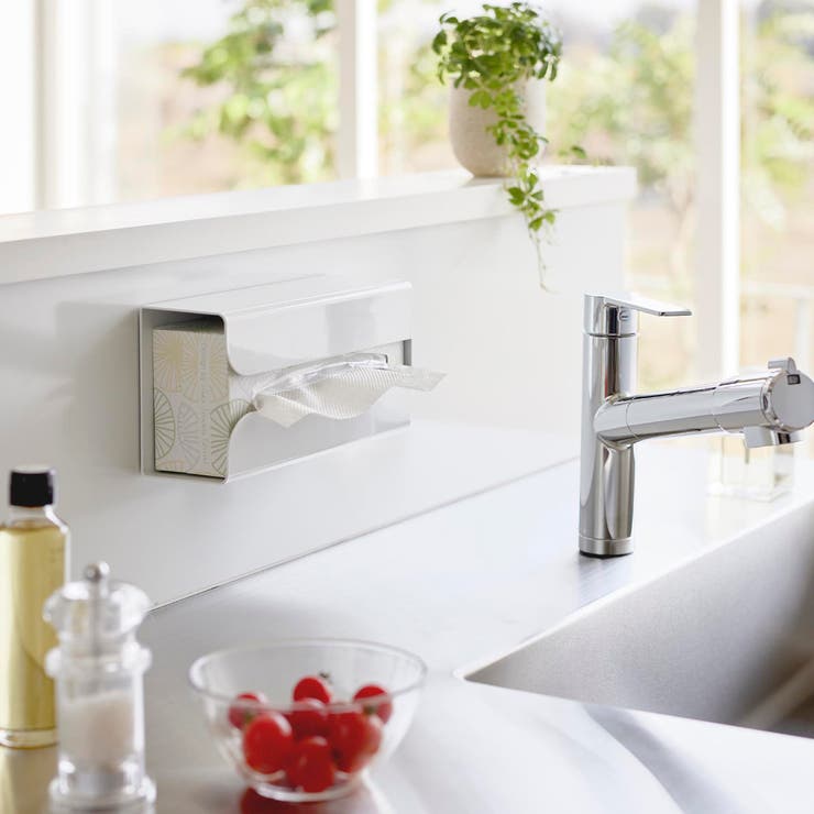 山崎実業 tower マグネットポリ袋＆キッチンペーパーホルダー | livingut | 詳細画像13 