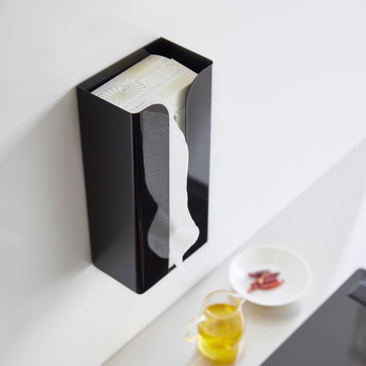 山崎実業 tower マグネットポリ袋＆キッチンペーパーホルダー | livingut | 詳細画像15 