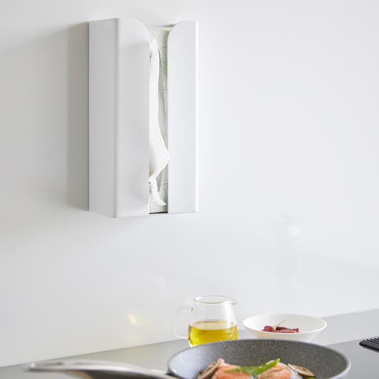 山崎実業 tower マグネットポリ袋＆キッチンペーパーホルダー | livingut | 詳細画像18 