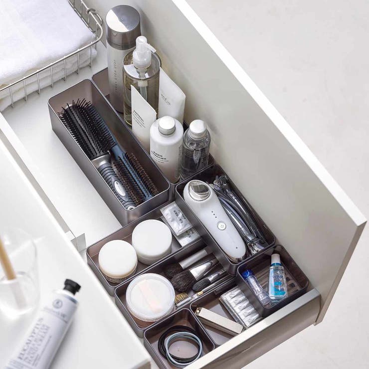 底がクリア 縦横重ねられる引き出し整理収納ケース タワー | livingut | 詳細画像16 