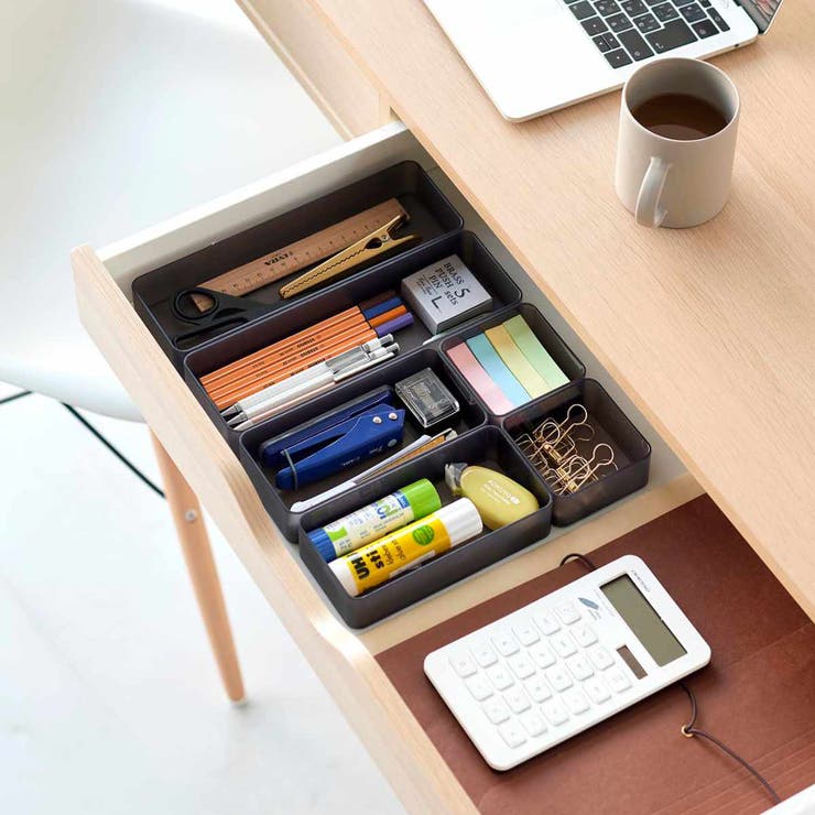 底がクリア 縦横重ねられる引き出し整理収納ケース タワー | livingut | 詳細画像18 