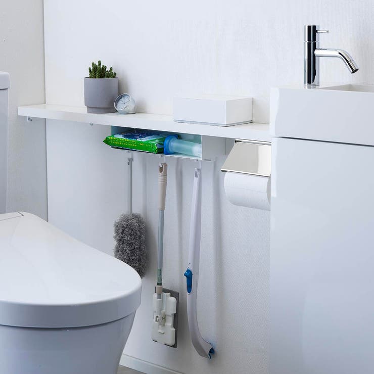 山崎実業 tower トイレ棚下収納ラック | livingut | 詳細画像10 