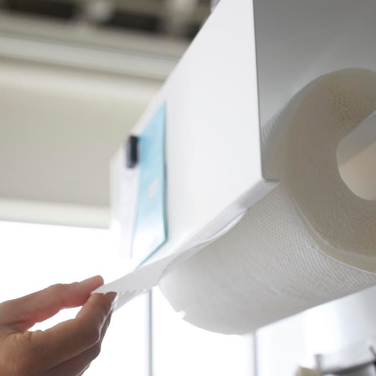 山崎実業 tower マグネットトレー付きキッチンペーパーホルダー | livingut | 詳細画像14 