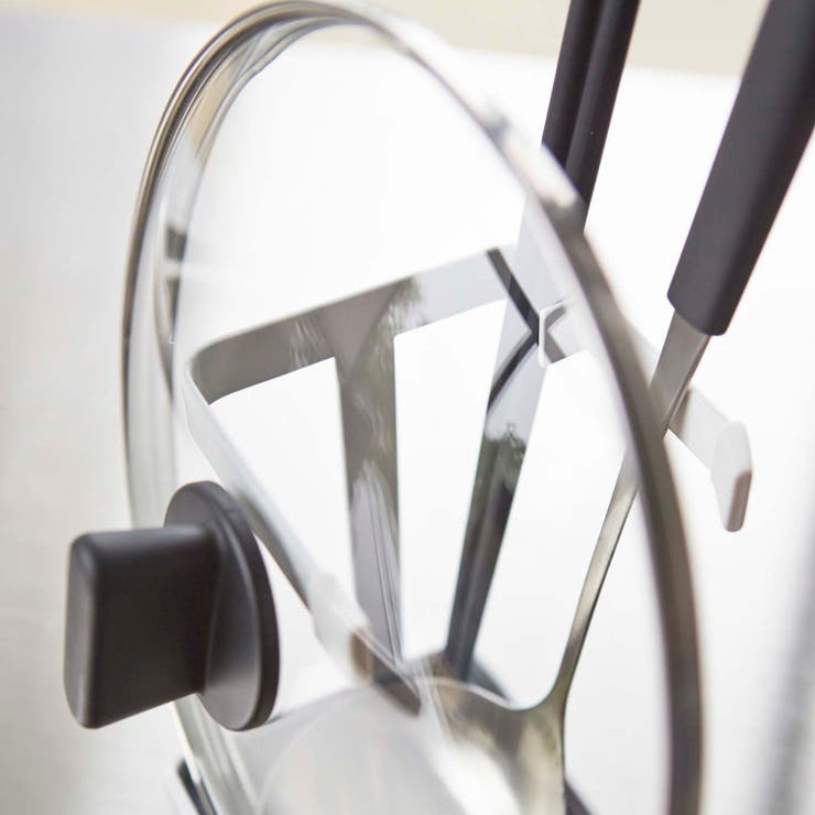 山崎実業 Plate お玉&鍋蓋スタンド | livingut | 詳細画像13 